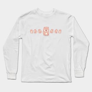 Chow Chow Lineup Long Sleeve T-Shirt